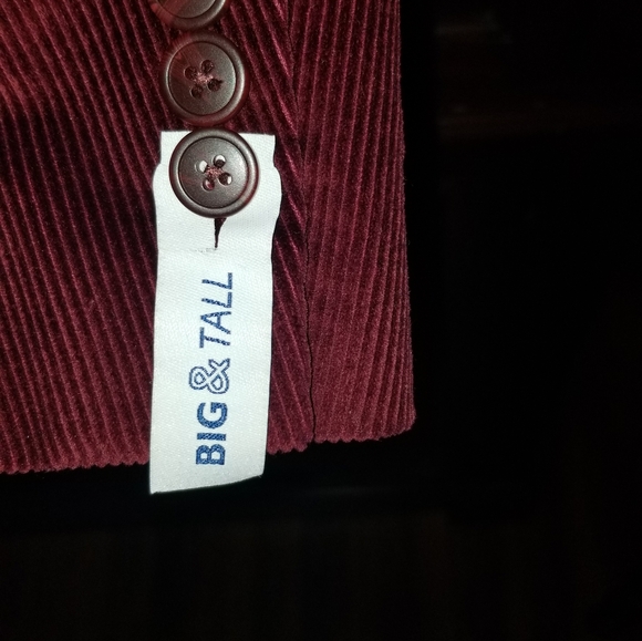 Saddlebred Men's New Blazer 52R Cranberry Wool Blend Org $150.00 - Picture 5 of 8